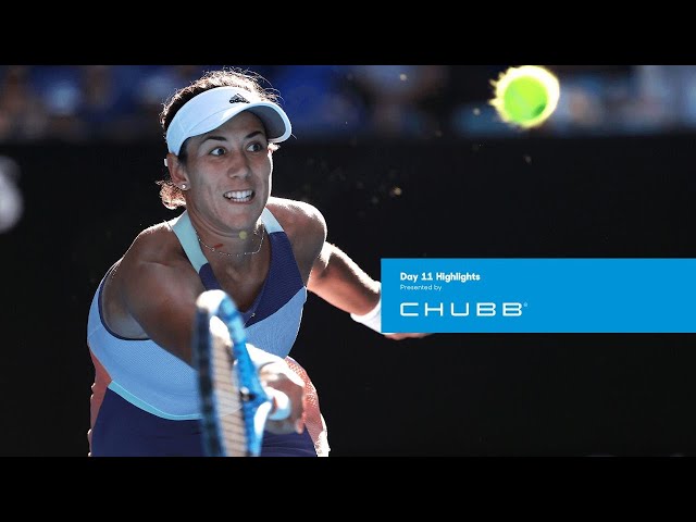 garbine murguruza and sofia kenin book their place in final | australian open 2020 day